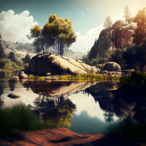 Free AI Generated Landscapes – MasterBundles