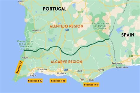 15 Best Algarve Beaches (Local Tips & Map) - Road Trip EuroGuide