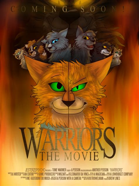 Warriors movie poster by StarfurTheWarrior on DeviantArt