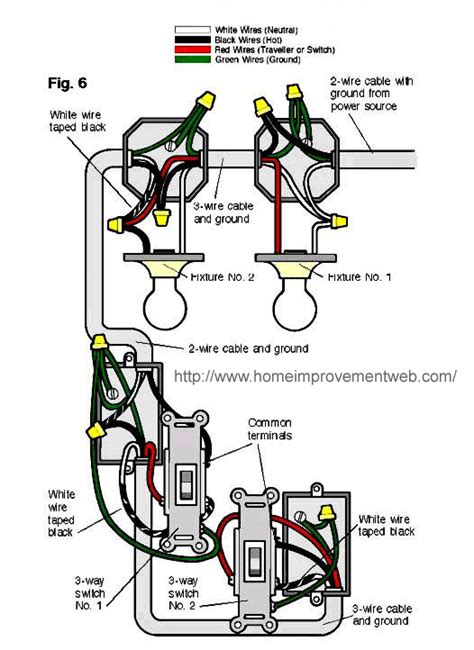 Wiring A 3 Way Switch To Multiple Lights