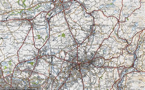 Old Maps of Royton, Greater Manchester - Francis Frith