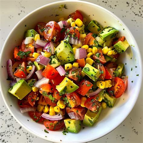 Avocado Corn Salad - Yeyfood.com: Recipes, cooking tips, and kitchen ...