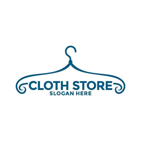 clothing store logo design inspiration. Cloth Shop logo vector template ...