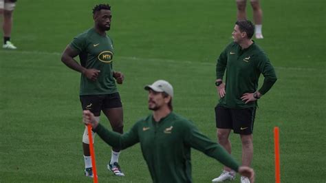 Springboks seem in good spirits as they train ahead of Rugby World Cup ...