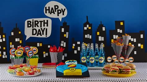 Superhero Birthday Party - BettyCrocker.com