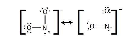 Briefly discuss the bond angles in the nitrite ion in terms of the ...