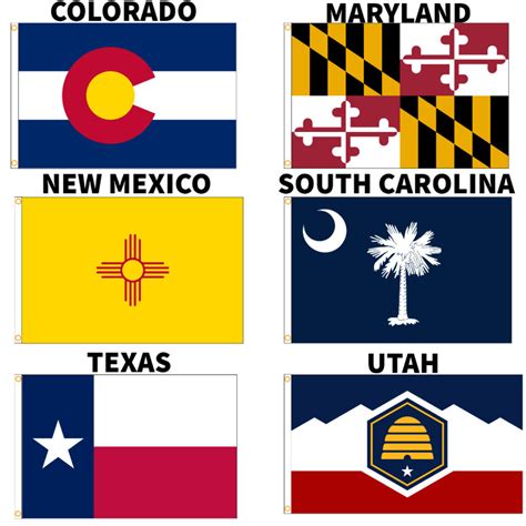 The Best State Flag Designs - Custom Flag Company