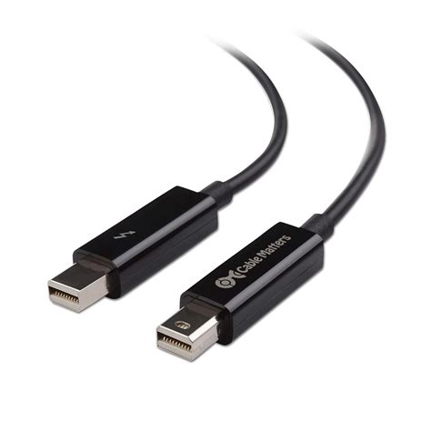 Cable Matters [Certified] Thunderbolt Cable/Thunderbolt 2 Cable Black 3 ...