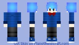 Blue Hair Boy v2 Minecraft Skin