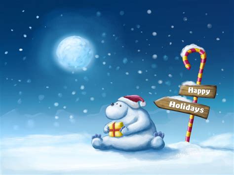 Polar Bear Christmas Wallpapers - Top Free Polar Bear Christmas ...