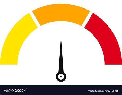 Meter scale Royalty Free Vector Image - VectorStock