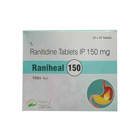 Raniheal - Ranitidine Tablets IP 150 Mg at Rs 40.99/stripe | Zantac in ...