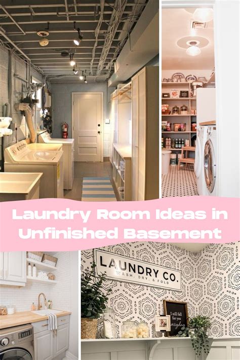 63+ Basement Laundry Room Ideas – Pink Pop Design