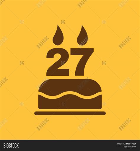 Birthday Cake Candles Vector & Photo (Free Trial) | Bigstock