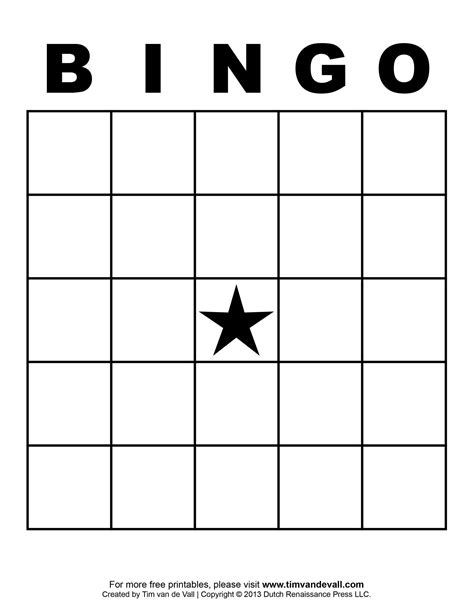 Free Custom Printable Bingo Card Generator - Printable Bingo Cards