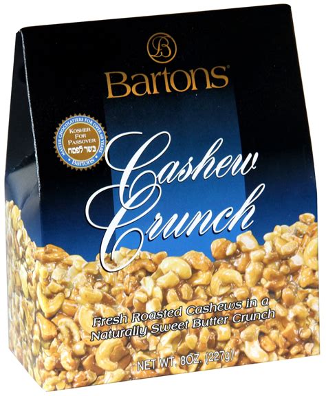 Bartons Cashew Crunch • Passover Chocolate Covered Nuts & Dried Fruit ...