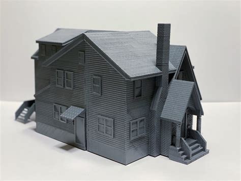 Custom 3D Printed House Model DETAILED - Etsy