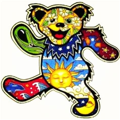 Dancing Bear, Grateful Dead Grateful Dead Tattoo, Grateful Dead Image ...