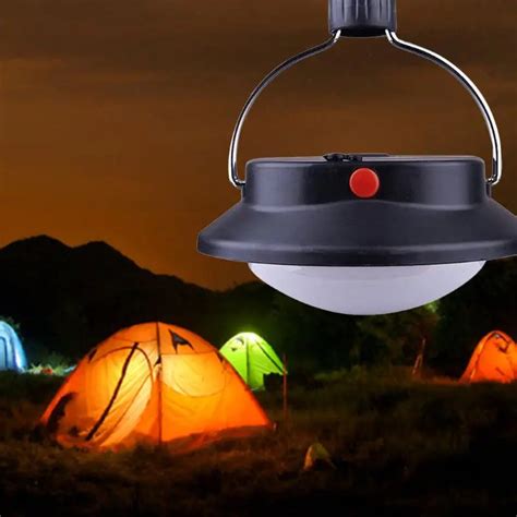 60 LED Portable Camping Lights Tent Light with Lampshade 3 Lighting ...