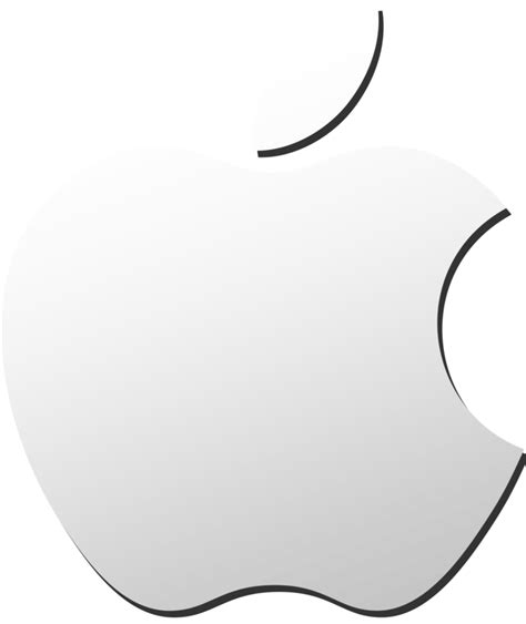 Black Apple Logo Transparent Background - ClipArt Best