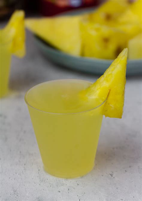 Pineapple Tamarind Vodka Shots