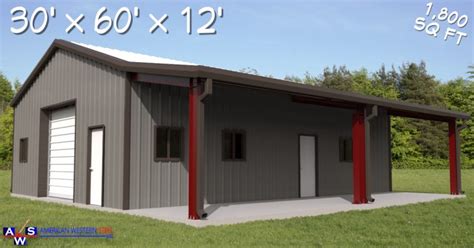 Metal Building Kits | Prefab Steel Buildings | American Western Steel