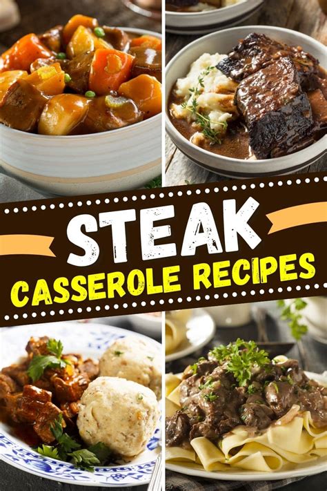 25 Best Steak Casserole Recipes (Easy Family Dinner Ideas) - Insanely Good