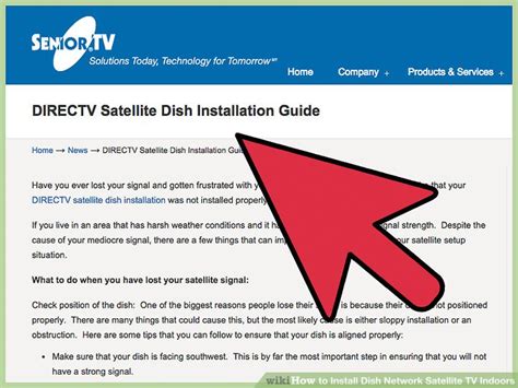 How to Install Dish Network Satellite TV Indoors: Best Way