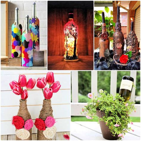 25 Easy DIY Wine Bottle Crafts and Upcycling Ideas