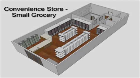 Convenience Store Floor Plan Design - floorplans.click