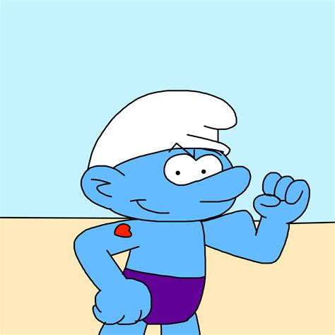 Hefty Smurf by MarcosPower1996 on DeviantArt