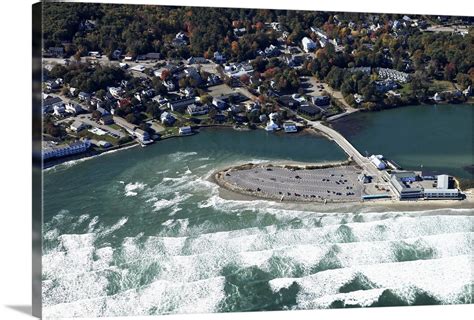 Norseman Resort, Ogunquit, Maine, USA - Aerial Photograph Wall Art ...