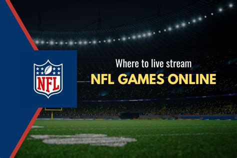 NFL Games Live Stream: Where to stream NFL live online from anywhere