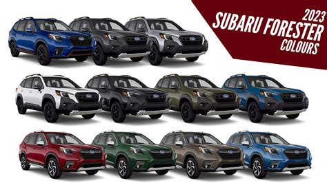 2024 Subaru Forester Exterior Colors - Vere Alejandra