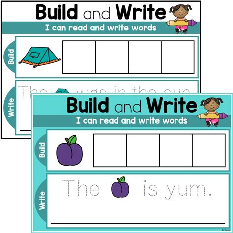 Build & Write: CVCC & CCVC – Top Teacher