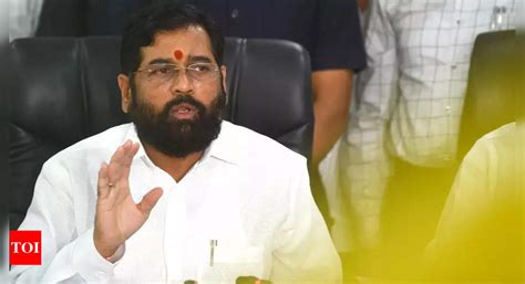 Maharashtra: Shiv Sena (UBT) objects to posters calling CM Eknath ...