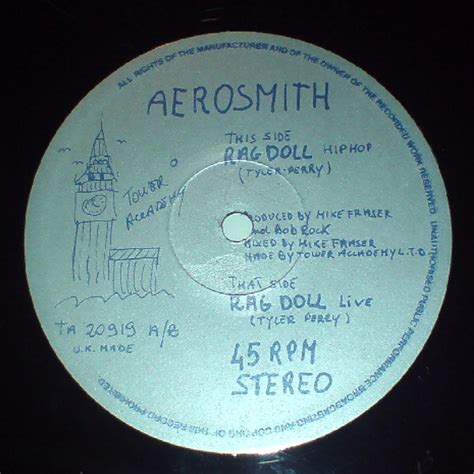 Aerosmith – Rag Doll (Hip Hop) (Vinyl) - Discogs