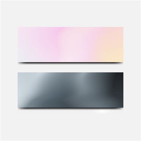 vector abstract gradient background banner template 25440370 Vector Art ...