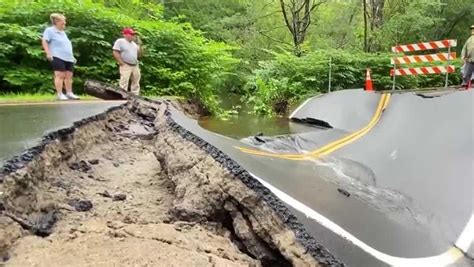 New Hampshire state road closures: Roads washed out by floods