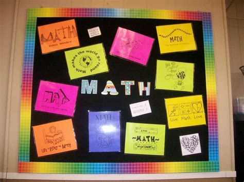 10 Wonderful Math Bulletin Board Ideas Middle School 2024