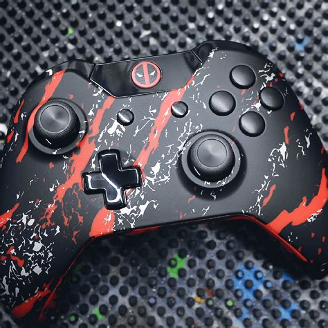 Red Splatter – PS5 – Custom Controller | Controller Chaos