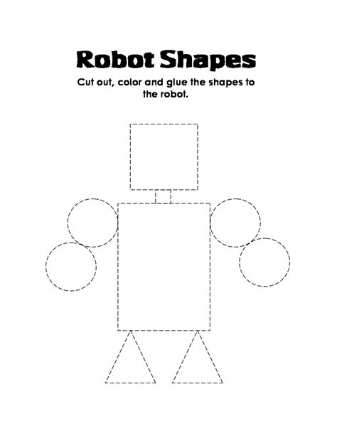 Free Printable Shapes Coloring Pages For Kids