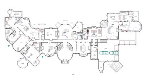 Biggest Mansion Floor Plans - Image to u