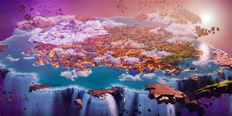 Fortnite Chapter 4 Map Revealed