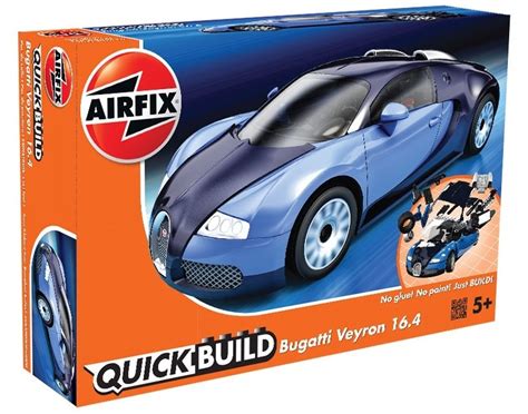 Airfix Quick Build: Bugatti Veyron - Model Kit | at Mighty Ape Australia