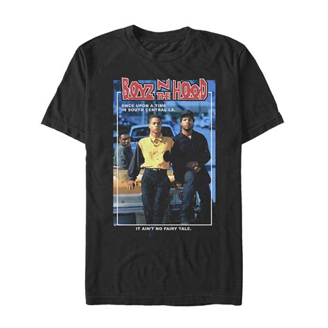 Boyz N The Hood - Men's Boyz n the Hood Movie Poster Graphic Tee Black ...