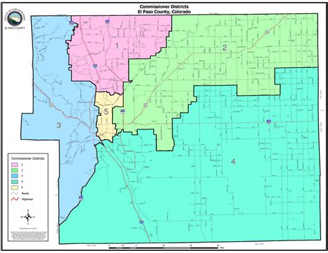 Map Of El Paso County Colorado - Karil Amelina