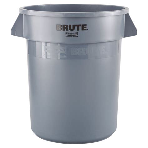 Rubbermaid Commercial 2632GRA 32 Gallon Brute® Round Containers w/out ...