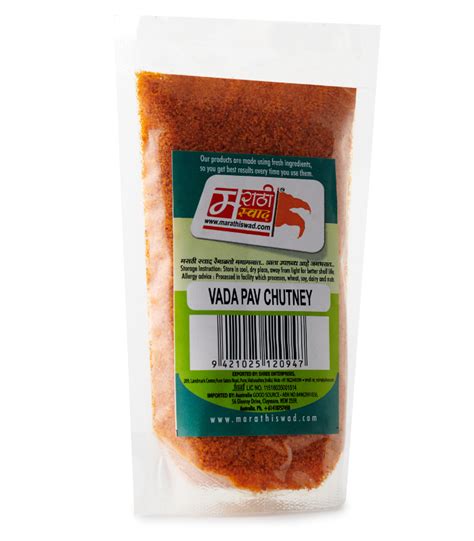 Dry Vada Pav Chutney [Red] (100gm) - Buy Online - Marathiswad