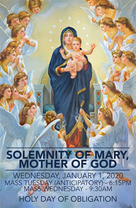 Solemnity of Mary, Mother of God — SJB